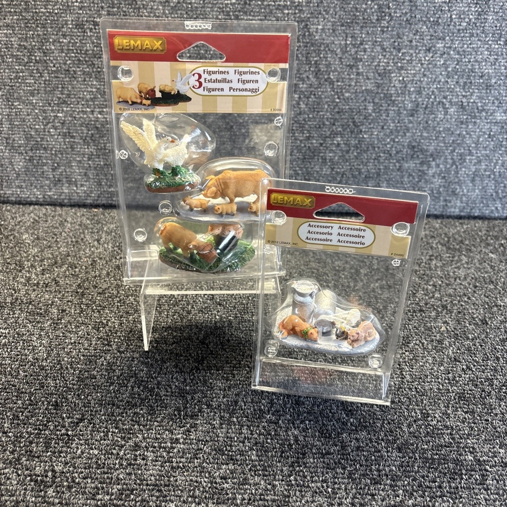 Lemax~Coventry Cove~Accessories Set of Farm Animals~24495/62999